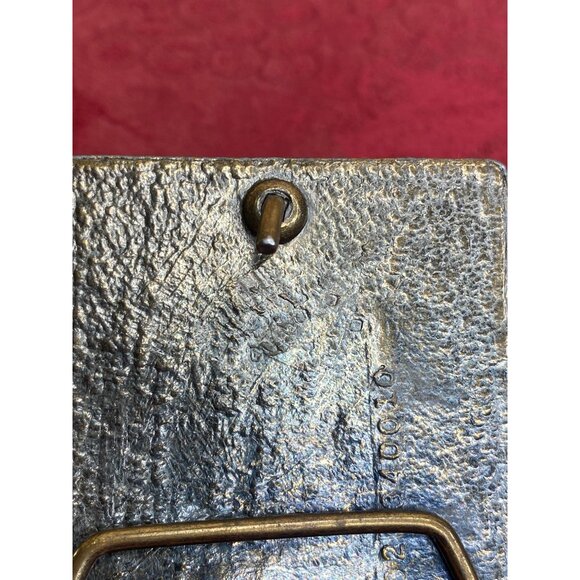 HENRY FORD DETROIT CLASSIC AUTOMOBILE RECORD MODEL T YEAR BRASS BELT BUCKLE - Picture 4 of 6